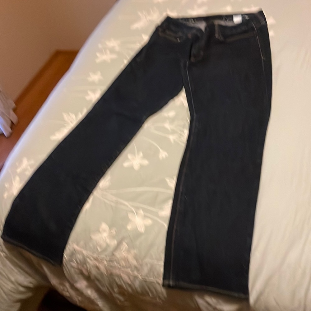 Size 10s Eddie Bauer slim straight curvy jeans